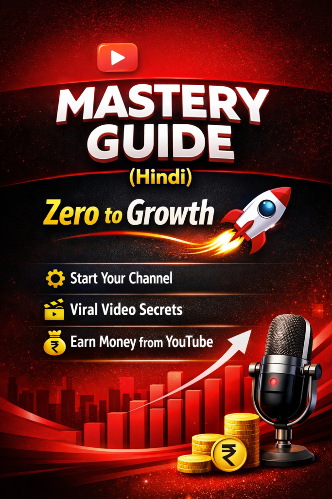 YouTube Mastery Guide Hindi eBook