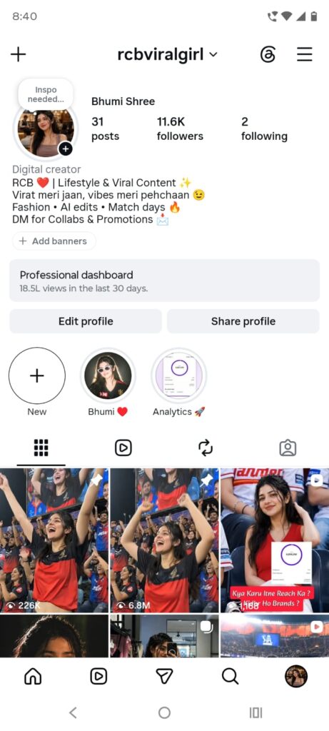 Instagram Reels Growth Case Study 2026